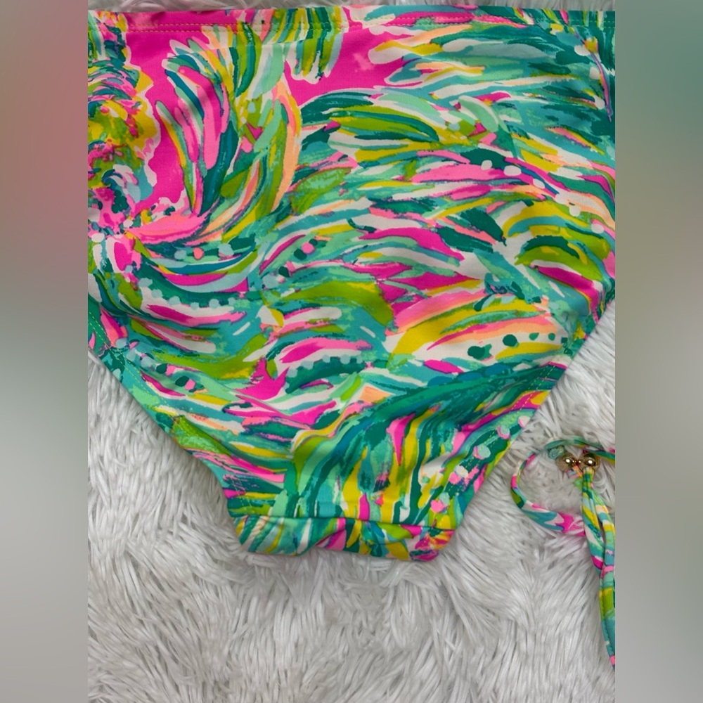 Lilly Pulitzer Lime and Multicolor Bikini - Picture 2 of 7